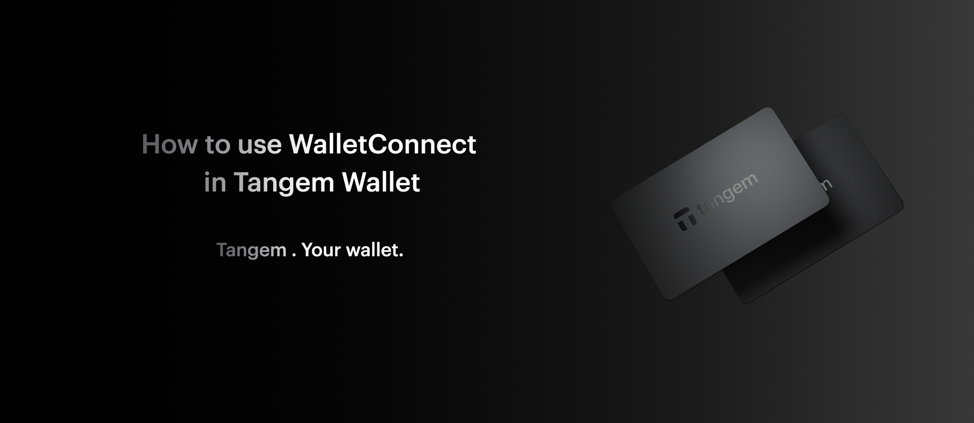 Getting Started | Tangem Wallet Australia | Crypto Wallets Australia